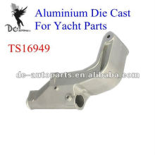 Aluminium Machined Die Cast Yacht Parts,TS16949 Certified